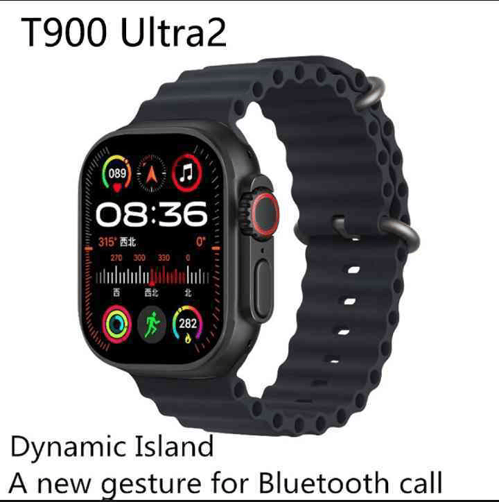 T900 Ultra 2 Smart Watch – Bluetooth Calling, 2.19" Full Display, Wireless Charging, Smart Health Features